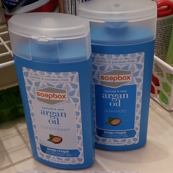 Soapbox Argan Oil Shampoo and Argan Oil Conditioner